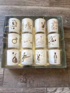 Duftkerzen 12 Days Of Christmas Geschenkset Weihnachtsduft Vanillewünsche - Bild 1 von 19