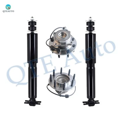 Juego de 4 cojinetes de buje de rueda delantera - amortiguador para Chevrolet Express 4500 2009-2015 Foto 1 de 4