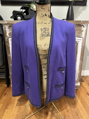 Chaqueta de traje púrpura 12 Bleyle para dama  Foto 1 de 4