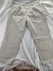 Dockers D4 Relaxed Fit Signature Khaki Pleated Chinos Mens Pants 36x29 - Picture 1 of 8