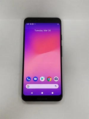 Google Pixel 3 64 GB Negro G013A (Desbloqueado) GSM World Phone VF4040 Foto 1 de 4