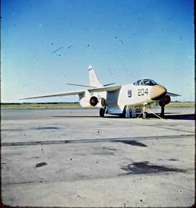 Stereo Realist Slide | *1958* A-3 Skywarrior EKA-3B Flugzeug US Navy Kodachrome - Bild 1 von 2