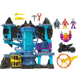 Imaginext DC Super Friends Batman le Joker et le Flash jeu Batcave Showdown - Photo 1/3