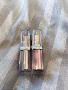 2 x L'Oréal Glow Paradise Lipsticks - Picture 1 of 7