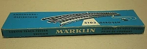 Vintage Metal OO Track - Marklin 5103 HO 20 CM Curved Contact Track (ref MB) - Picture 1 of 8