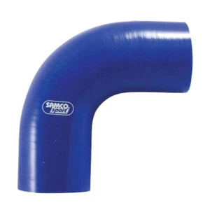 Samco 90 Degree Silicone Hose Elbow Bend 38mm Blue (new without packaging) - Picture 1 of 1