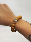 9mm Palo Santo with Paw bead hand-crafted bracelet *ANIMAL RESCUE DONATION*