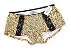 Soma Intimates Embraceable Lace Boy Short ~Illusion Spots H Ginger~ Size M [NWT]