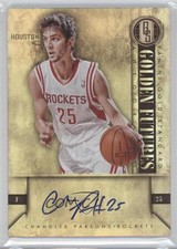 2011-12 Panini Gold Standard Golden Futures Auto Chandler Parsons #CP Auto