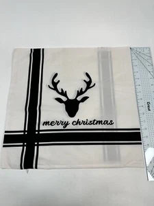 Funda de almohada con cremallera de 17""x17"" estampado a dos caras material suave - Imagen 1 de 3