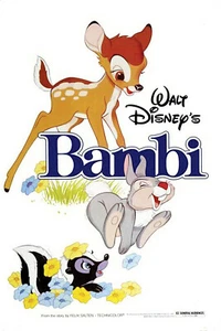 DISNEY MOVIE REWARDS EXCLUSIVE DMR POSTER BAMBI MOVIE THEATER REPLICA 18.5"X27" - Bild 1 von 1