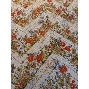 Vintage King Size Floral Bedspread Cover Cattagecore - Picture 1 of 5