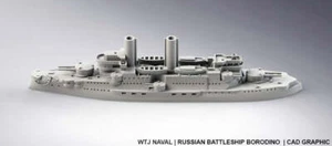 Borodino - Russian Navy - Pre Dreadnought Era - Wargaming - Axis and Allies - Na - Picture 1 of 5