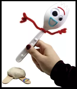 Disney Toy Story 4 Make Your Own Forky Figur Bastelset - NEU!!! Cooles Geschenk - Bild 1 von 2