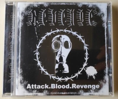 CD BLACK METAL Revenge – Attack.Blood.Revenge Dark Horizon Records US 2001 - Immagine 1 di 3
