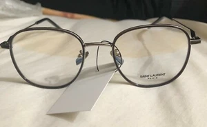 NEU Saint Laurent SL362 002 Brille Herren Havanna Silber 48mm - Bild 1 von 6