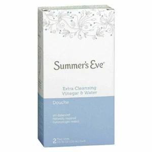 Summer's Eve Vaginal Douche Extra Safe Cleansing Vinegar & Water 4.5oz Pack of 6 - Picture 1 of 7