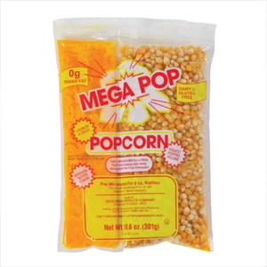 Kit sale olio di mais mega medaglia d'oro mega pop con olio di cocco per bollitore 8 once 24 pezzi - Foto 1 di 6