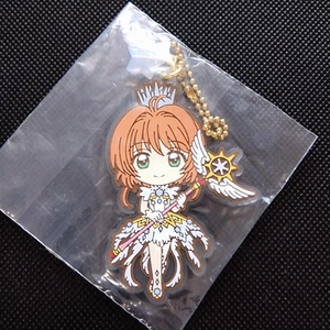 LLAVERO DE GOMA SAKURA KINOMOTO CARDCAPTOR SAKURA De Japón Correa Mascota - Imagen 1 de 4