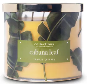 Cabana barattolo di candele collezioni 14,5 vetro candela coloniale - Foto 1 di 2