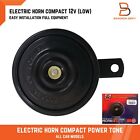 Low Tone 92Mm Disc Electronic Horn For Car Motorcycle Truck 110Db 12V Iso Ts