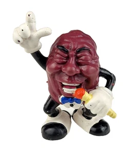 Figura de PVC de colección 1988 California Raisins "Lead Singer" juguete de aplausos - Imagen 1 de 3