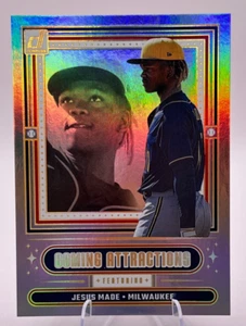 2025 Donruss Jesus Made #5 Coming Attractions - Brewers - Picture 1 of 2