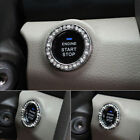 Bling Diamond Car Engine Start Stop Switch Push Button Cap Cover Crystal Ring -