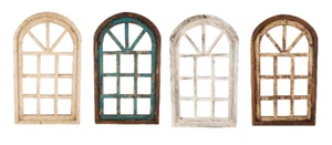 Hampton Arquitectónica Granja Ventana-Pared Decoración-Jardín-Patio-14x24-Cuatro Colores - Imagen 1 de 9