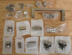 Delta Commix Exposed Roller Glass Shower Door Handle and Parts In Chrome - Picture 1 of 2