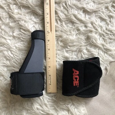Lote de 2 férulas de muñeca pulgar mano marca Ace tamaño pequeño/mediano Foto 1 de 4