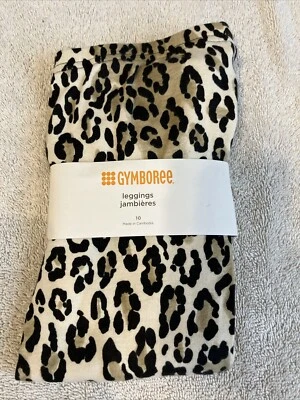 Gymboree девочек леггинсы леопард животных печать эластичный пояс 10 новый с Ярлыками - Изображение 1 из 2