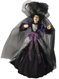 Halloween Madame Witch 24" H Holiday Home Spooky Table Accent Decor RAZ Imports - Picture 1 of 11
