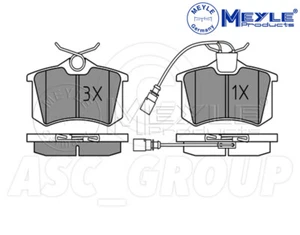 Meyle Frein Set Plaquettes,Arrière Essieu Avec anti-grincement plaque 025 235 - Picture 1 of 1