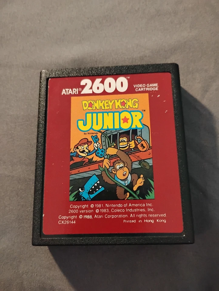 Cartucho Donkey Kong Junior - Atari 2600 solo ver fotos envío rápido Foto 1 de 2