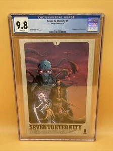 SEVEN TO ETERNITY 1 CGC 9.8 WP 1ST APP REMENDER OPENA IMAGE COMICS ADAM OSIDIS