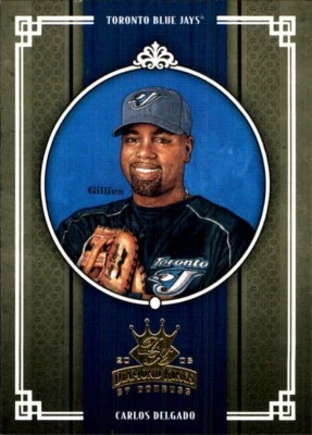 2005 Donruss DIAMOND KINGS #240 Carlos Delgado TORONTO BLUE JAYS - Image 1 of 2