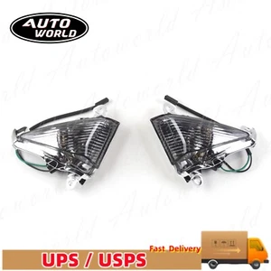 Estuche de luz de señal de giro delantero para Kawasaki Ninja ZX6R 2005-2010 2009 2008 2007 - Imagen 1 de 9