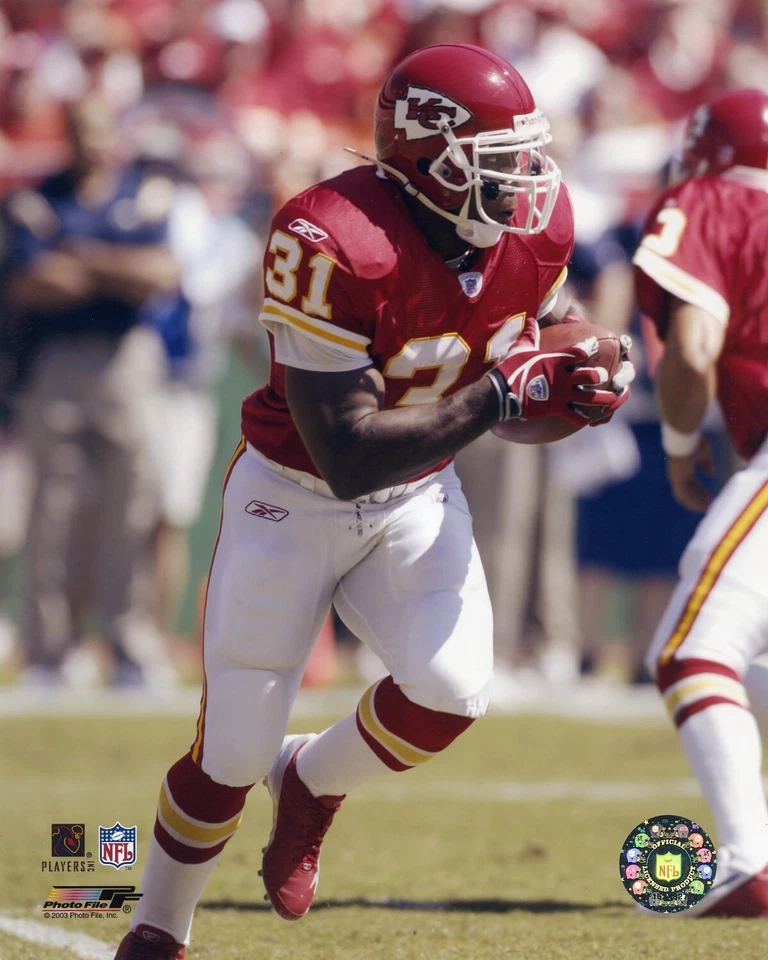 Archivo de fotos del sacerdote Holmes Kansas City Chiefs 8x10 foto #4 Foto 1 de 1