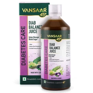 Baidyanath Vansaar 45+ Diab Balance Juice 1L manage blood sugar levels Free Ship - Picture 1 of 8