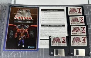 Disquetes Shadow Caster (videojuego PC) 5x 3,5" con manual - Imagen 1 de 3
