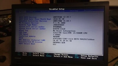 OEM Lenovo Thinkpad T540P CPU Cooling Fan & Heatsink FRU: 04X1898 - Image 1 of 3