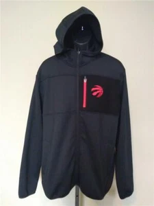 New Toronto Raptors Mens Size L Large Black Jacket - Picture 1 of 3