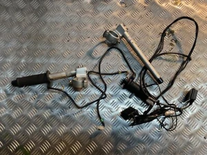1997 TRIUMPH 595 DAYTONA 955i LEFT HAND BAR RIGHT HAND BAR & HEATED GRIPS - Picture 1 of 2