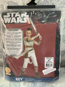 Rubies Official Childs Girls Deluxe Rey Costume Star Wars Ep 9 Small -3to4 Years - Picture 1 of 6