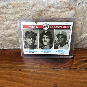 1979 Mets Prospects Topps Baseball ⚾️ Juan Berenguer Dwight Bernard Dan Norman - Picture 1 of 10