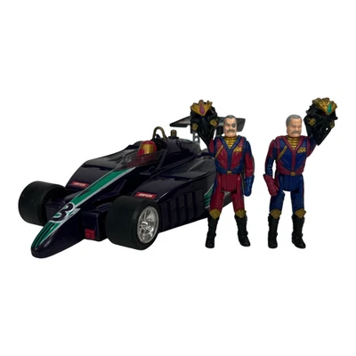 Vehículo de colección MASK Buzzard completo con figuras Miles Max Mayhem 1987 Kenner Foto 1 de 4