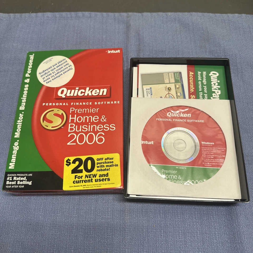 Quicken Premier Home and Business 2006 For Windows - Image 1 of 3