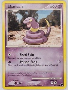 Ekans 66/106 Pokemon - Diamond and Pearl Great Encounters MP - Picture 1 of 2