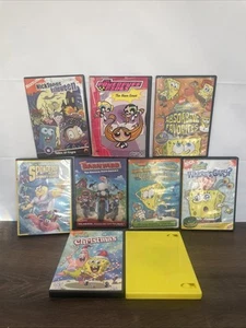 SpongeBob Squarepants DVD Lot of 9 Nickelodeon Rare OOP NickToons Classics - Picture 1 of 10